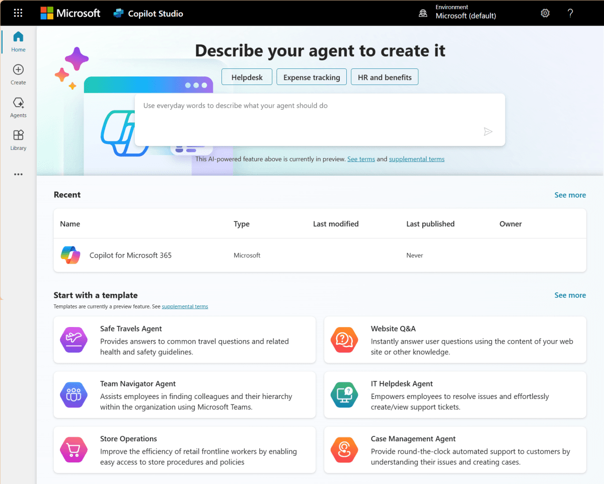 Microsoft Copilot — technologie Microsoft