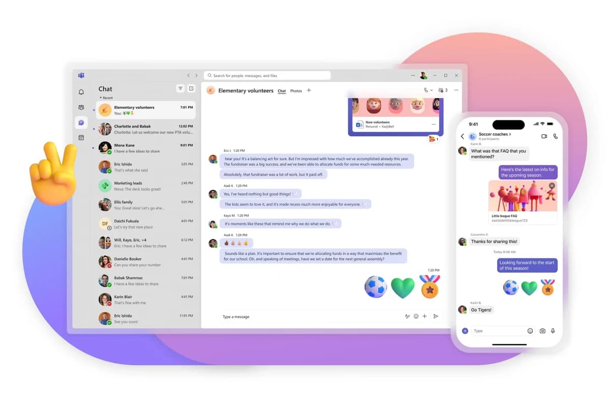 Microsoft Teams — technologie Microsoft